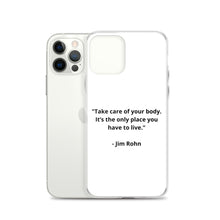 Load image into Gallery viewer, Jim Rohn iPhone Case