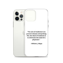 Load image into Gallery viewer, William J. Mayo Doctor iPhone Case