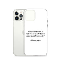 Load image into Gallery viewer, Hippocrates Doctor iPhone Case