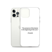 Load image into Gallery viewer, Proverb Doctor iPhone Case