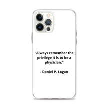 Load image into Gallery viewer, Daniel P. Logan Doctor iPhone Case