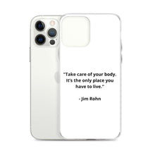 Load image into Gallery viewer, Jim Rohn iPhone Case
