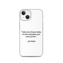Load image into Gallery viewer, Jim Rohn iPhone Case
