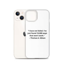Load image into Gallery viewer, Thomas Edison 1 iPhone Case