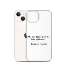 Load image into Gallery viewer, Benjamin Franklin Doctor iPhone Case