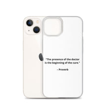Load image into Gallery viewer, Proverb Doctor iPhone Case