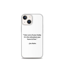 Load image into Gallery viewer, Jim Rohn iPhone Case