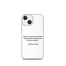 Load image into Gallery viewer, Mother Teresa Family iPhone Case