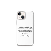 Load image into Gallery viewer, William J. Mayo Doctor iPhone Case