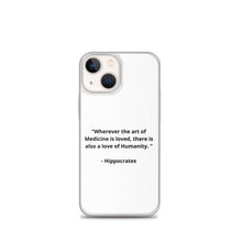 Load image into Gallery viewer, Hippocrates Doctor iPhone Case