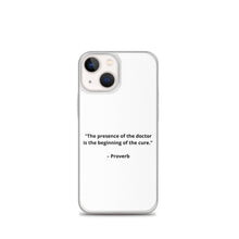 Load image into Gallery viewer, Proverb Doctor iPhone Case