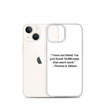 Load image into Gallery viewer, Thomas Edison 1 iPhone Case