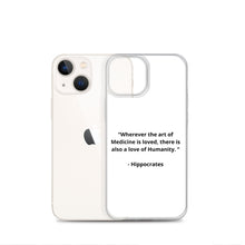 Load image into Gallery viewer, Hippocrates Doctor iPhone Case