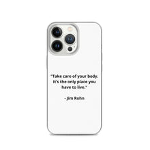 Load image into Gallery viewer, Jim Rohn iPhone Case