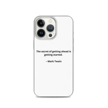 Load image into Gallery viewer, Mark Twain iPhone Case