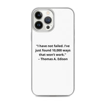 Load image into Gallery viewer, Thomas Edison 1 iPhone Case