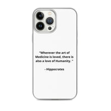Load image into Gallery viewer, Hippocrates Doctor iPhone Case