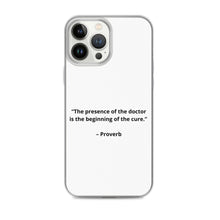 Load image into Gallery viewer, Proverb Doctor iPhone Case