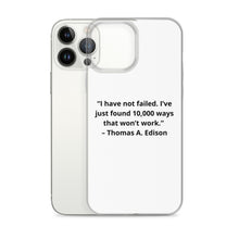 Load image into Gallery viewer, Thomas Edison 1 iPhone Case