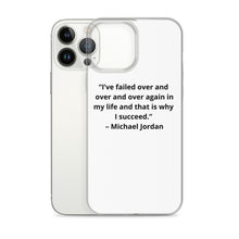 Load image into Gallery viewer, Michael Jordan iPhone Case