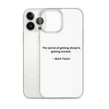 Load image into Gallery viewer, Mark Twain iPhone Case