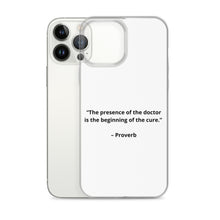 Load image into Gallery viewer, Proverb Doctor iPhone Case
