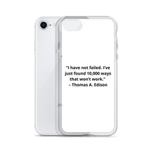 Load image into Gallery viewer, Thomas Edison 1 iPhone Case