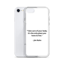 Load image into Gallery viewer, Jim Rohn iPhone Case