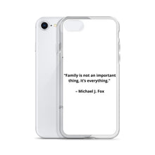 Load image into Gallery viewer, Michael J. Fox Family iPhone Case