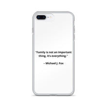 Load image into Gallery viewer, Michael J. Fox Family iPhone Case