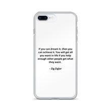 Load image into Gallery viewer, Zig Ziglar Inspirational iPhone Case