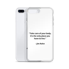 Load image into Gallery viewer, Jim Rohn iPhone Case