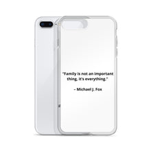 Load image into Gallery viewer, Michael J. Fox Family iPhone Case