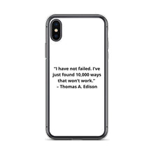 Load image into Gallery viewer, Thomas Edison 1 iPhone Case