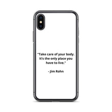 Load image into Gallery viewer, Jim Rohn iPhone Case