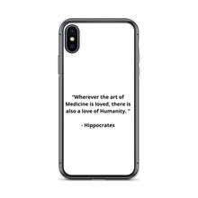 Load image into Gallery viewer, Hippocrates Doctor iPhone Case