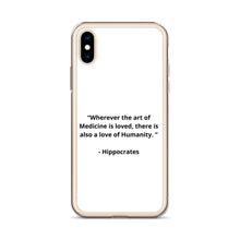 Load image into Gallery viewer, Hippocrates Doctor iPhone Case