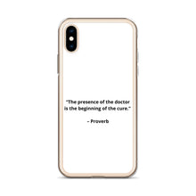 Load image into Gallery viewer, Proverb Doctor iPhone Case