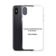 Load image into Gallery viewer, Maya Angelou Family iPhone Case