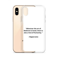 Load image into Gallery viewer, Hippocrates Doctor iPhone Case