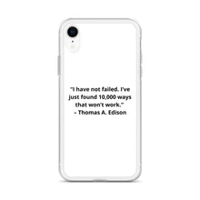 Load image into Gallery viewer, Thomas Edison 1 iPhone Case