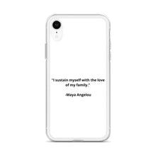 Load image into Gallery viewer, Maya Angelou Family iPhone Case