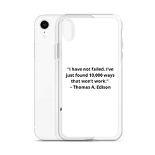 Load image into Gallery viewer, Thomas Edison 1 iPhone Case