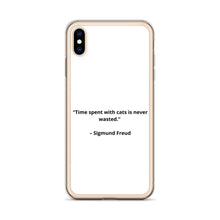 Load image into Gallery viewer, Sigmund Freud Love Cats iPhone Case