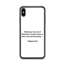 Load image into Gallery viewer, Hippocrates Doctor iPhone Case
