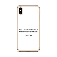 Load image into Gallery viewer, Proverb Doctor iPhone Case