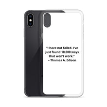 Load image into Gallery viewer, Thomas Edison 1 iPhone Case