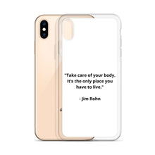 Load image into Gallery viewer, Jim Rohn iPhone Case