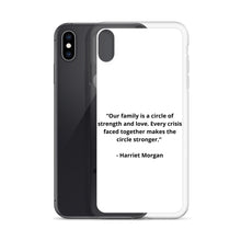 Load image into Gallery viewer, Harriet Morgan Family iPhone Case