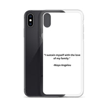 Load image into Gallery viewer, Maya Angelou Family iPhone Case